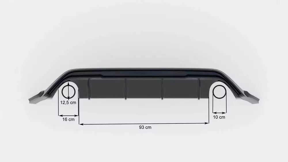 Rear Valance V.3 Ford Focus Hatchback St Mk4 - Image 11