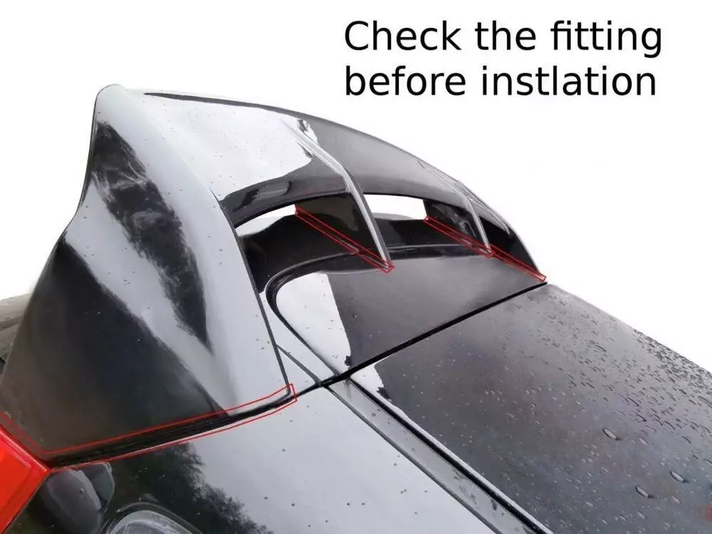 Roof Spoiler (Rs Look) Ford Fiesta Mk7 / Mk7 Fl - Image 3