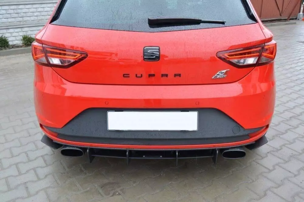 Seat Leon Iii Cupra Rear Diffuser & Rear Side Splitters