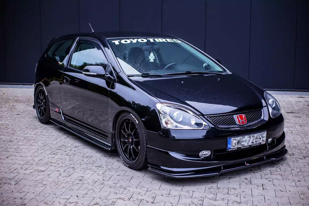 Side Skirts Diffusers Honda Civic Ep3 (Mk7) Type-r/s Facelift - Image 3