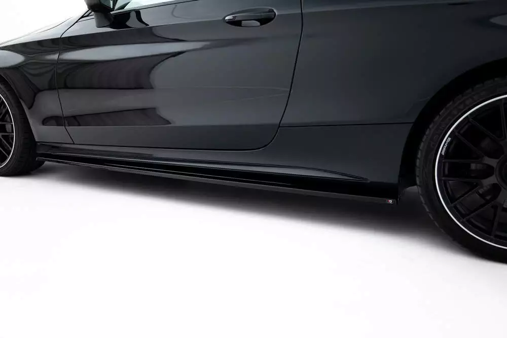 Side Skirts Diffusers Mercedes- Benz C-class W205 Coupe Amg-line - Image 3
