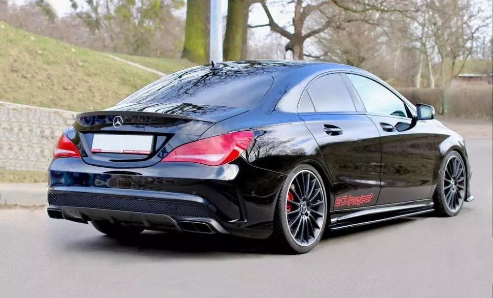 Side Skirts Diffusers Mercedes Cla 45 Amg C117/a45 Amg W176 (Preface) - Image 2
