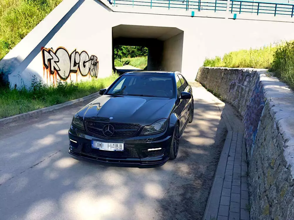 Side Skirts Diffusers Mercedes-benz C63 Amg Sedan / Estate W204 Facelift / S204 Facelift - Image 3