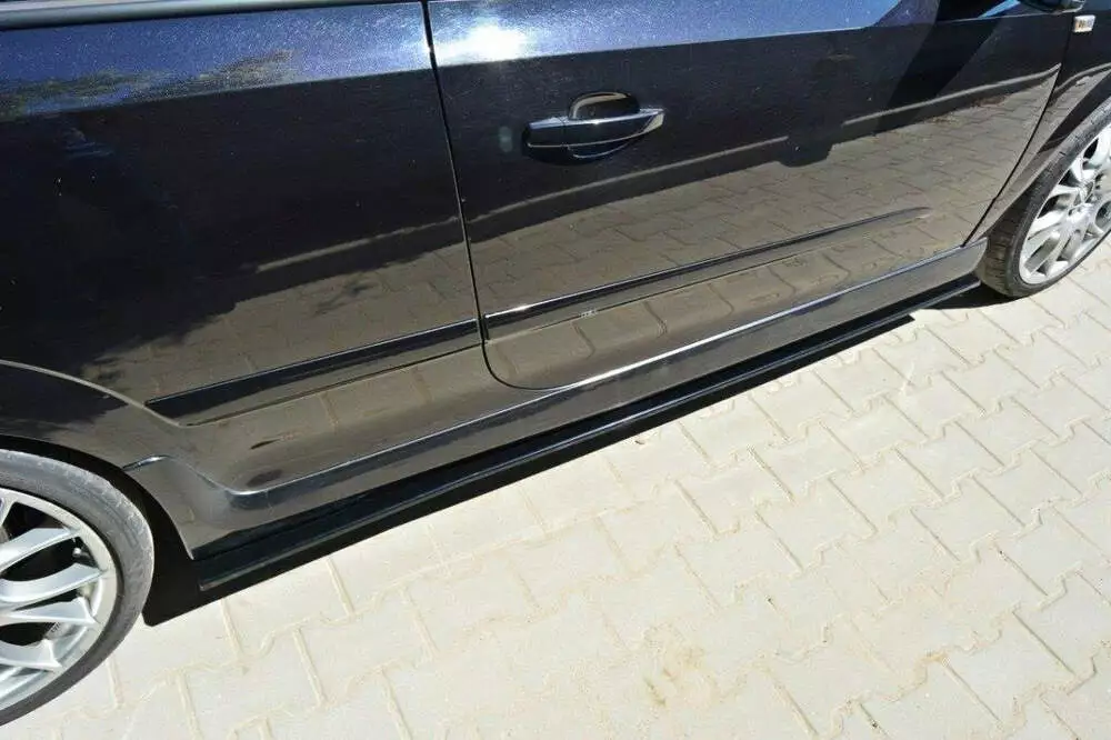 Side Skirts Diffusers Opel Astra H (For Opc / Vxr)