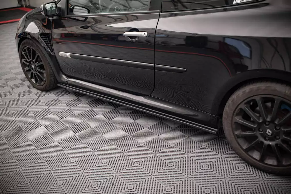 Side Skirts Diffusers Renault Clio Mk3 Rs - Image 3