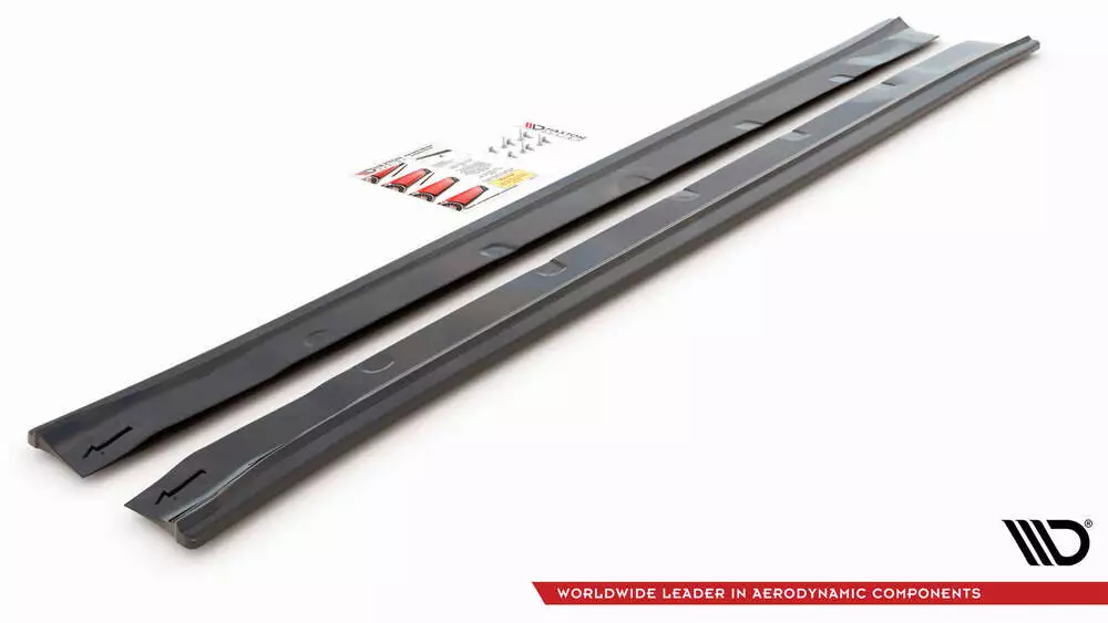 Side Skirts Diffusers Tesla Model S Facelift - Image 5