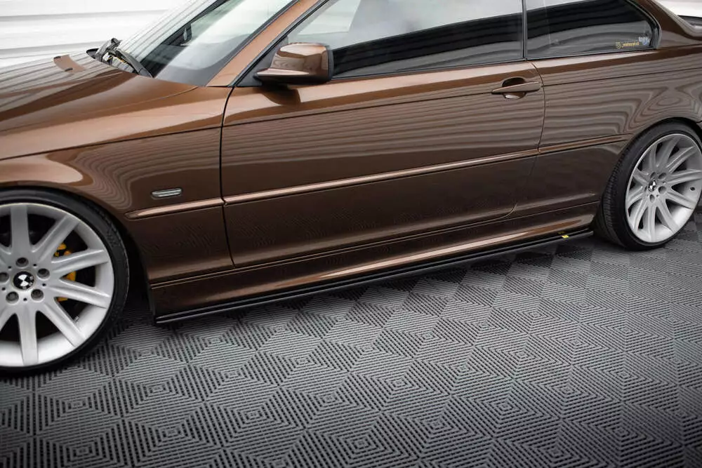 Side Skirts Diffusers V.1 For Bmw 3 E46 Mpack Coupe