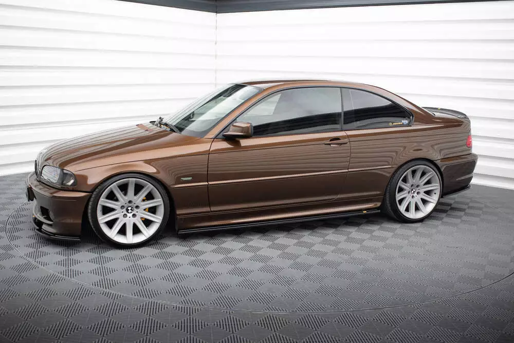 Side Skirts Diffusers V.1 For Bmw 3 E46 Mpack Coupe - Image 2
