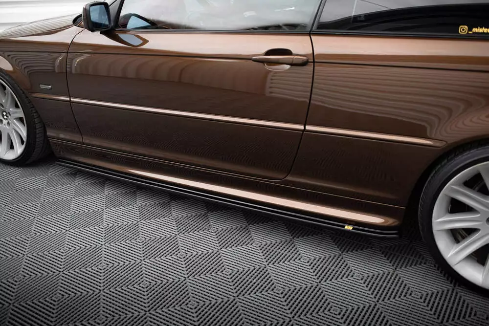 Side Skirts Diffusers V.1 For Bmw 3 E46 Mpack Coupe - Image 3