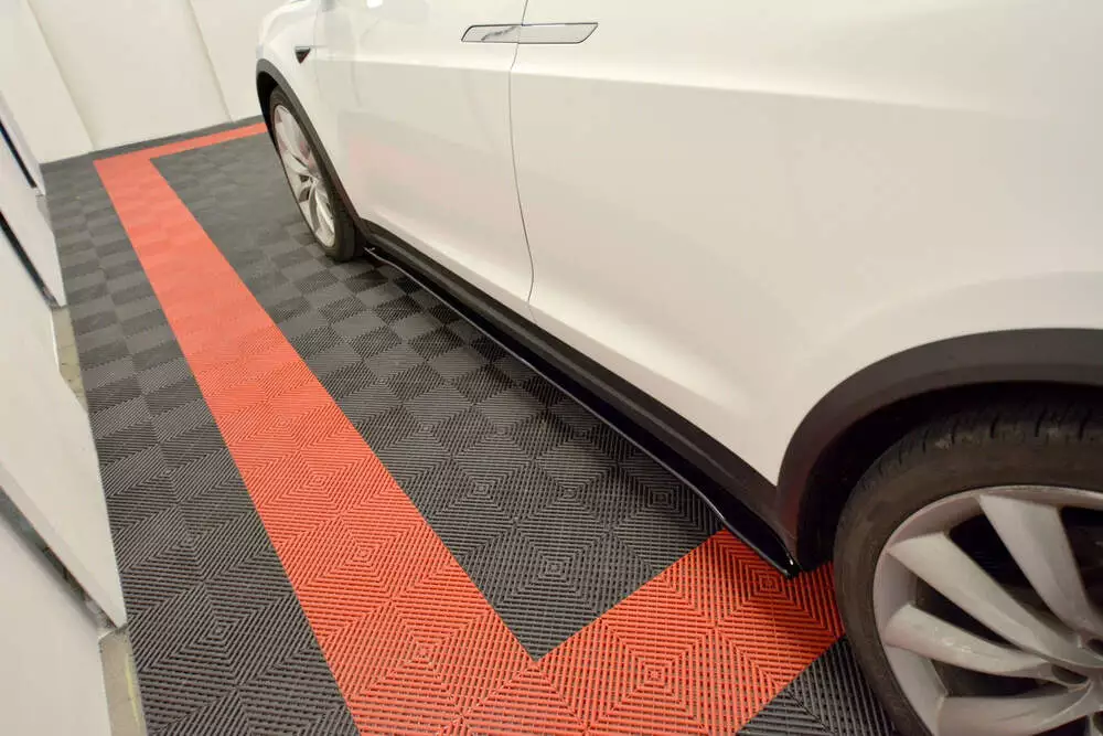Side Skirts Diffusers V.2 Tesla Model X - Image 3