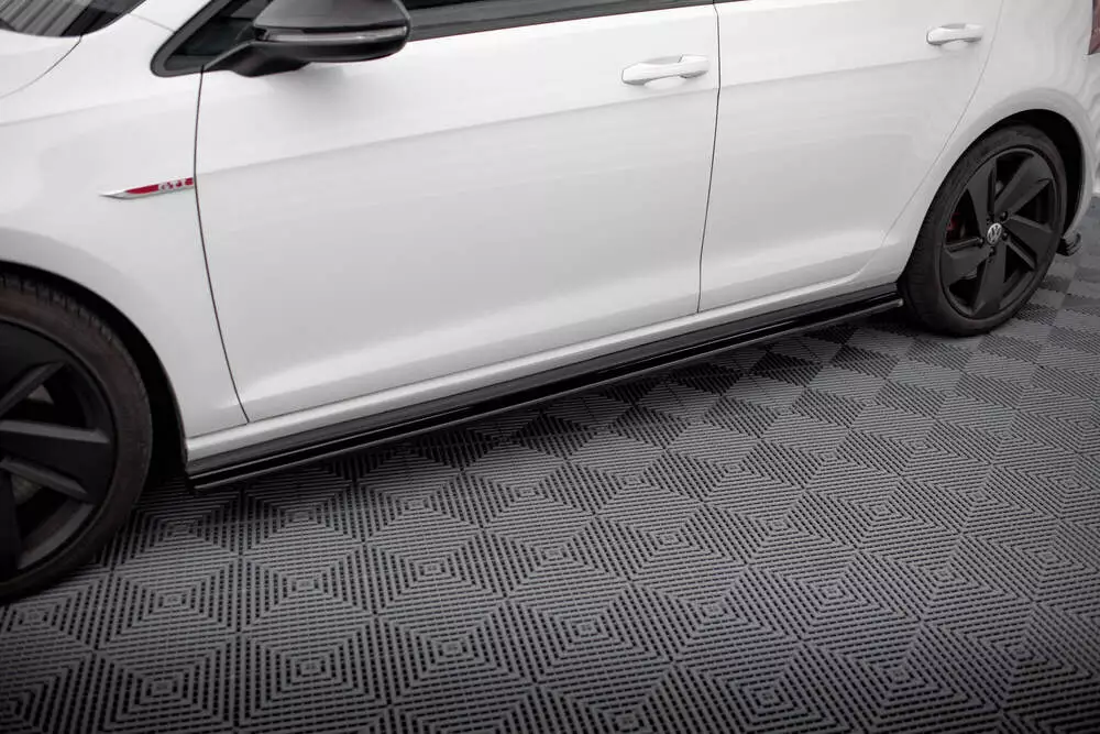 Side Skirts Diffusers Vw Golf Vii Gti Preface/facelift (Wide)