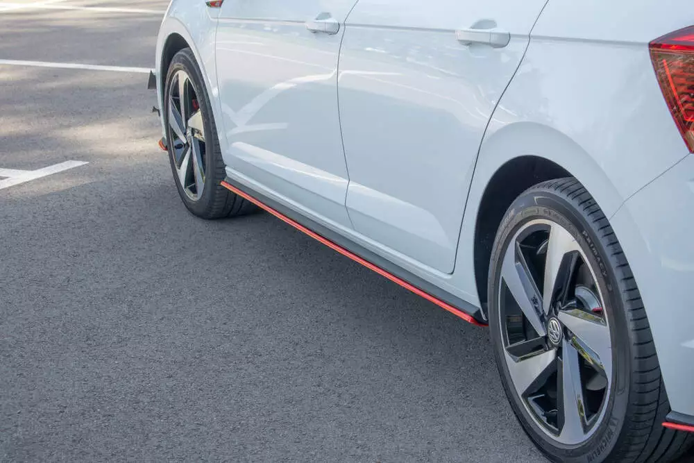 Side Skirts Diffusers Volkswagen Polo Gti / R-line Mk6 - Image 2