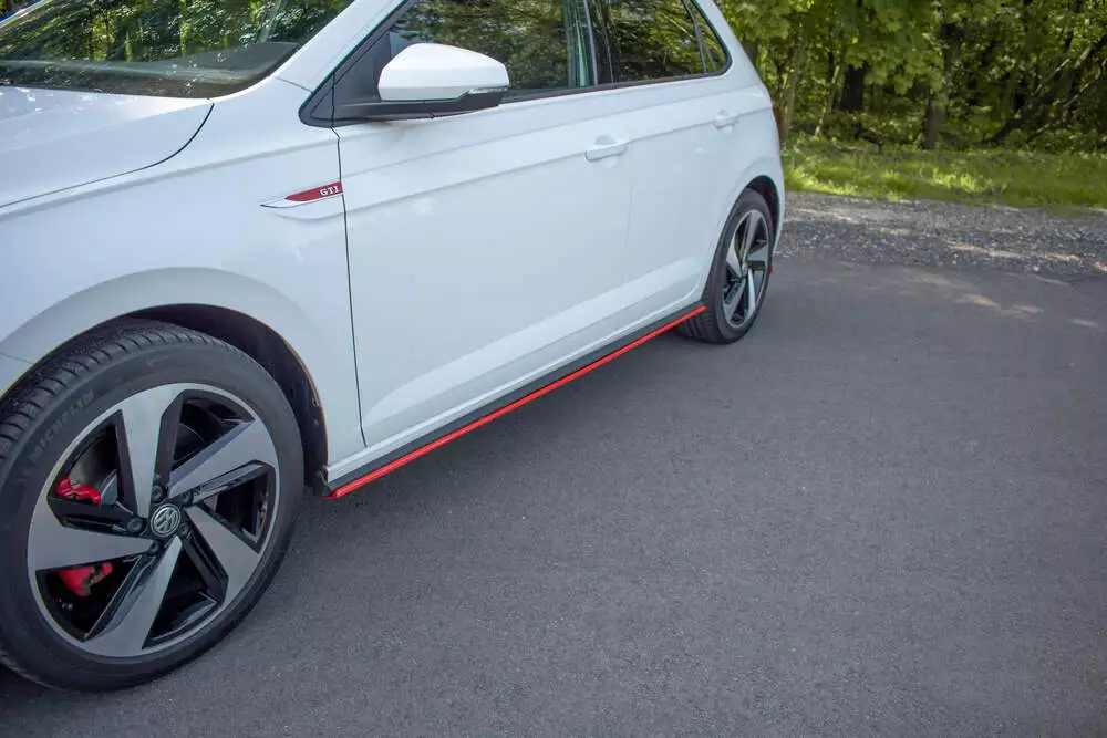 Side Skirts Diffusers Volkswagen Polo Gti / R-line Mk6 - Image 3