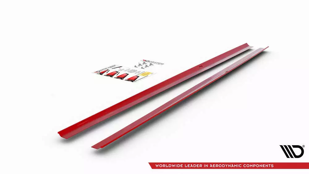 Side Skirts Diffusers Volkswagen Polo Gti / R-line Mk6 - Image 5