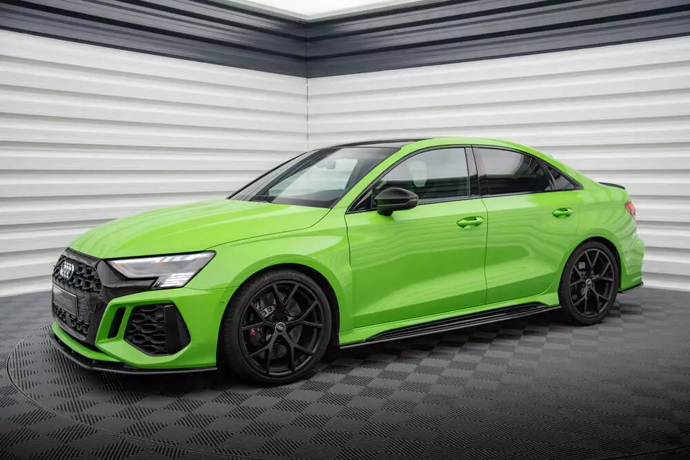 Set Od Prepreg Carbon Splitters Audi Rs3 8y Sedan