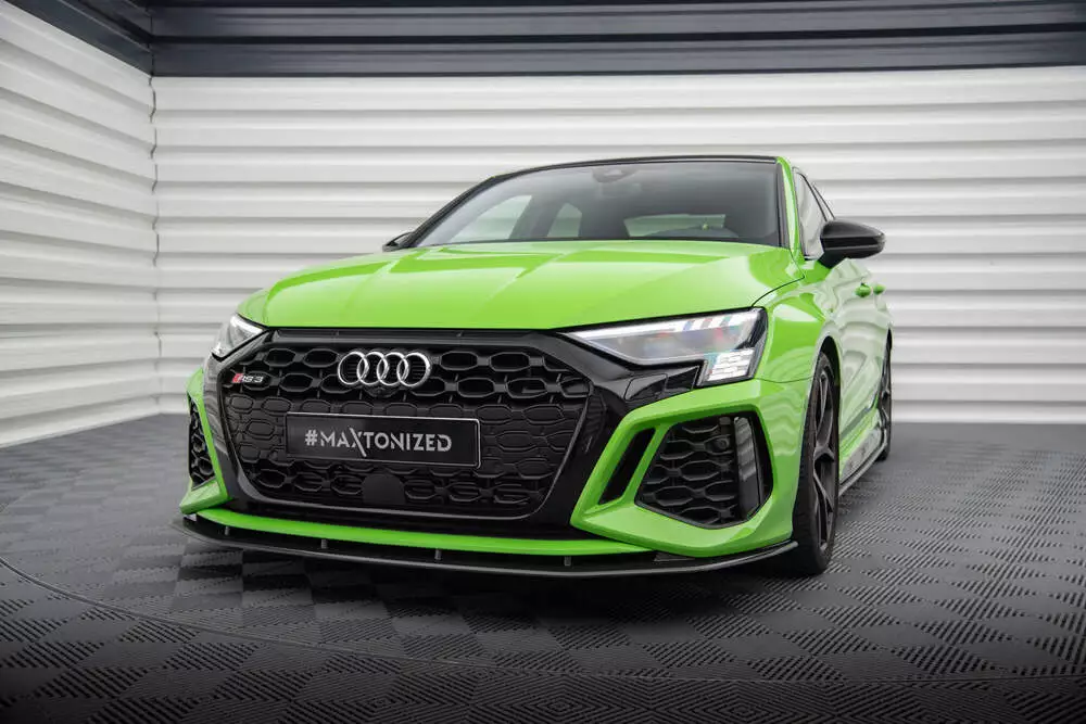 Set Od Prepreg Carbon Splitters Audi Rs3 8y Sportback - Image 6