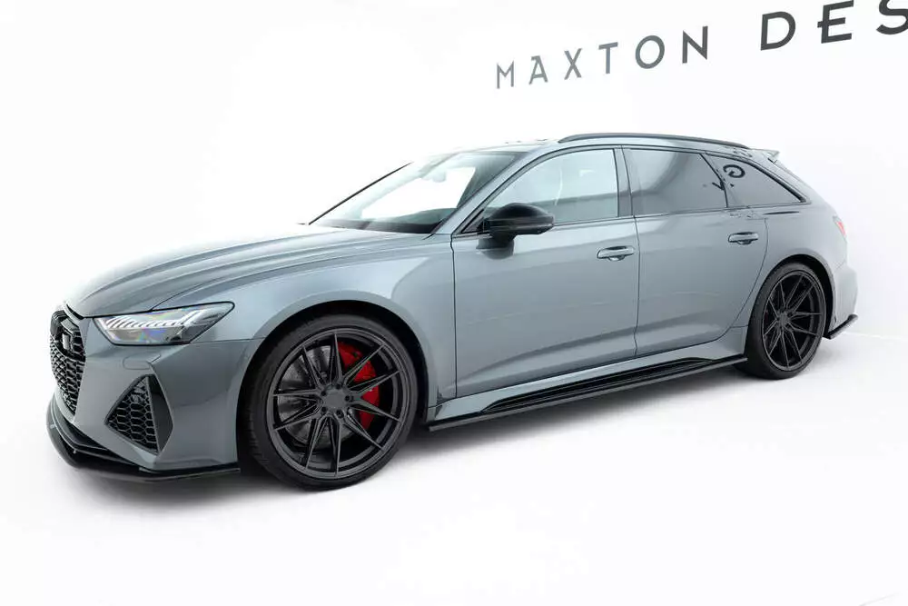 Set Of Prepreg Carbon Fiber Splitters Audi Rs6 C8