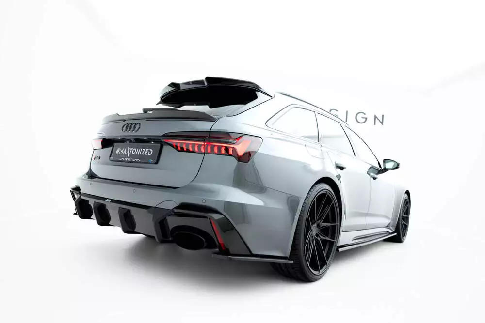 Set Of Prepreg Carbon Fiber Splitters Audi Rs6 C8 - Image 14