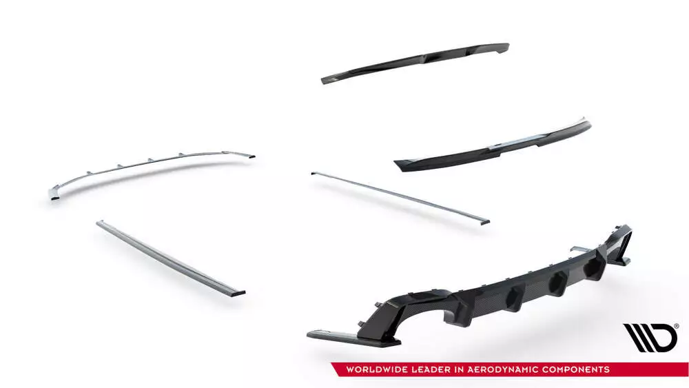 Set Of Prepreg Carbon Fiber Splitters Audi Rs6 C8 - Image 21