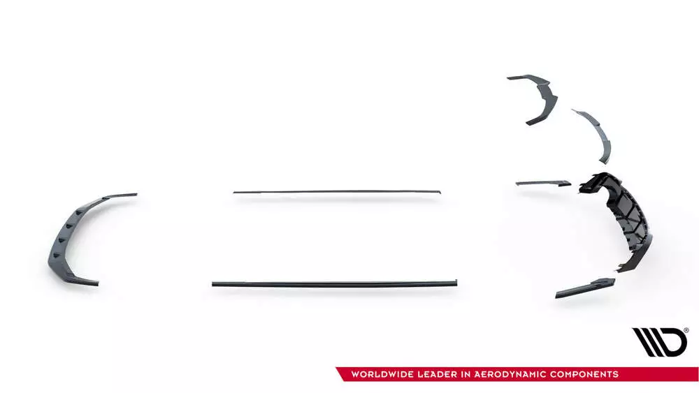 Set Of Prepreg Carbon Fiber Splitters Audi Rs6 C8 - Image 22