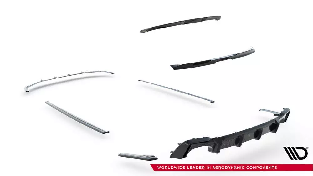 Set Of Prepreg Carbon Fiber Splitters Audi Rs6 C8 - Image 24