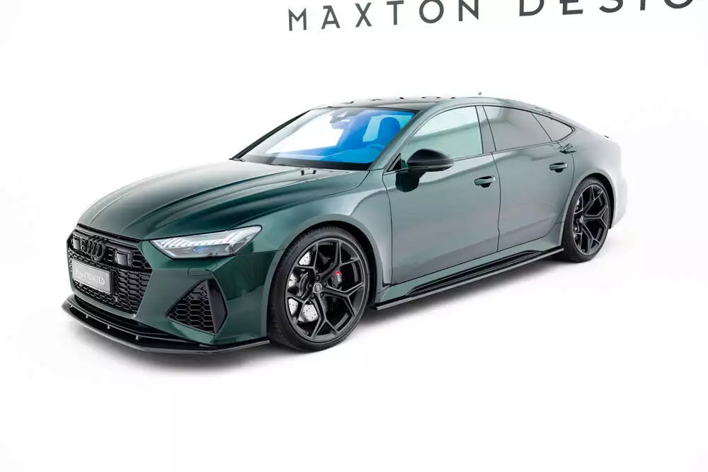 Set Of Prepreg Carbon Fiber Splitters Audi Rs7 C8