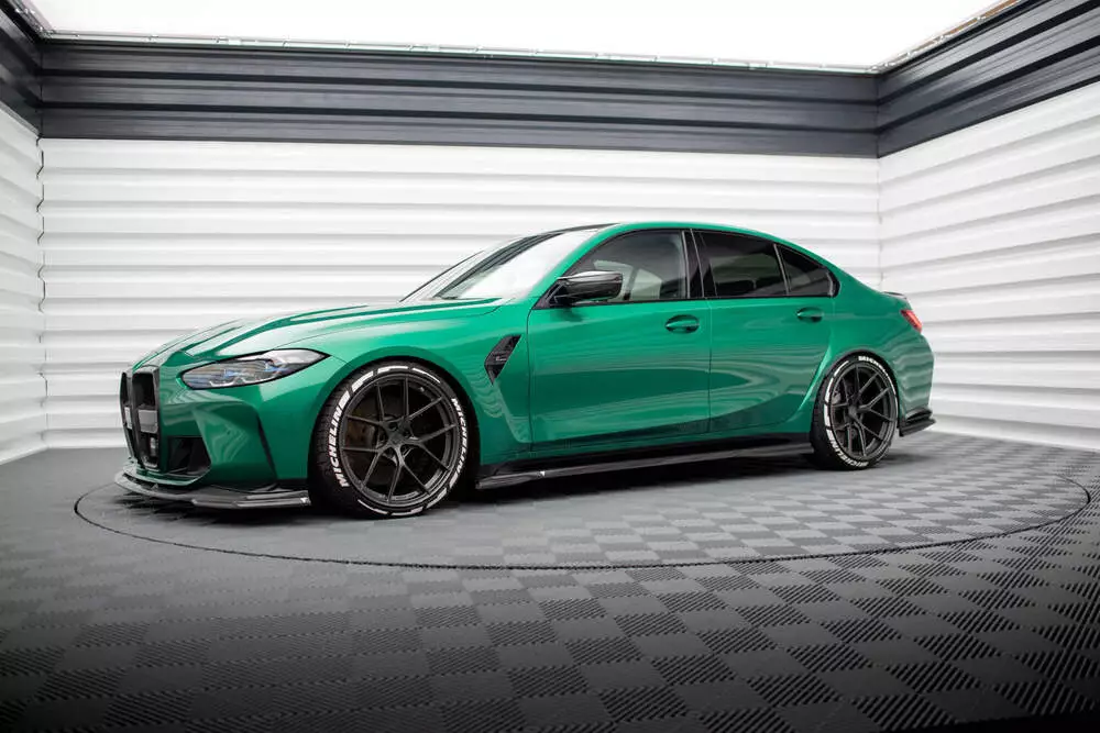 Set Of Prepreg Carbon Fiber Splitters Bmw M3 G80 Sedan - Image 4