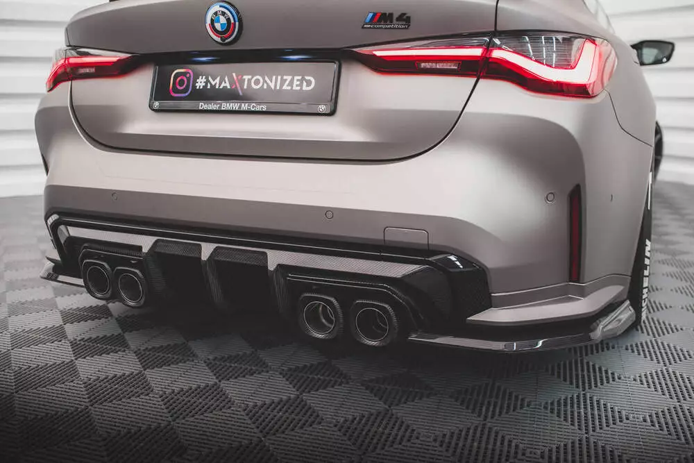 Set Of Prepreg Carbon Fiber Splitters Bmw M4 Coupe G82 / G82 Facelift - Image 11