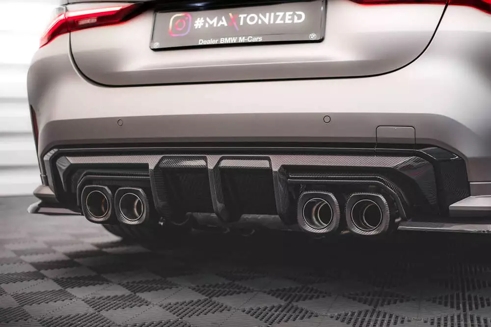 Set Of Prepreg Carbon Fiber Splitters Bmw M4 Coupe G82 / G82 Facelift - Image 14