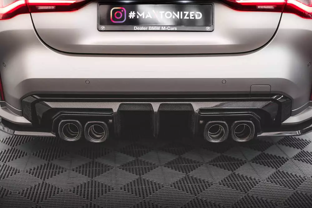Set Of Prepreg Carbon Fiber Splitters Bmw M4 Coupe G82 / G82 Facelift - Image 15
