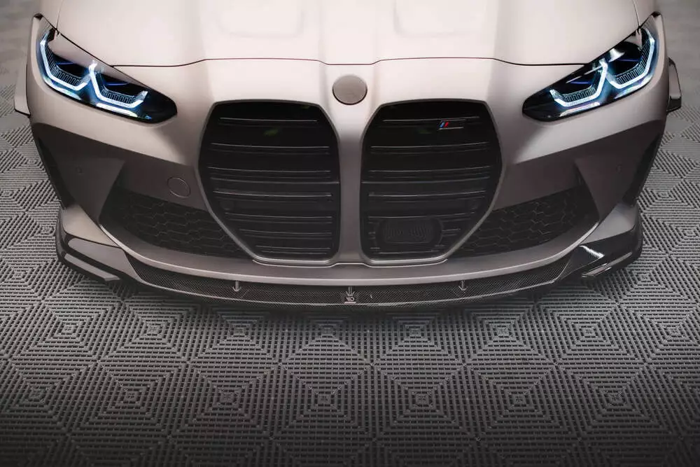 Set Of Prepreg Carbon Fiber Splitters Bmw M4 Coupe G82 / G82 Facelift - Image 4