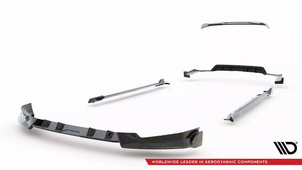 Set Of Prepreg Carbon Fiber Splitters Bmw X5 M-pack G05 Facelift - Image 27