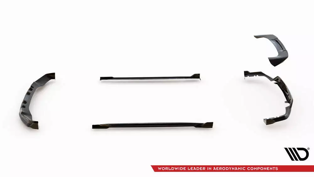 Set Of Prepreg Carbon Fiber Splitters Bmw X5 M-pack G05 Facelift - Image 29
