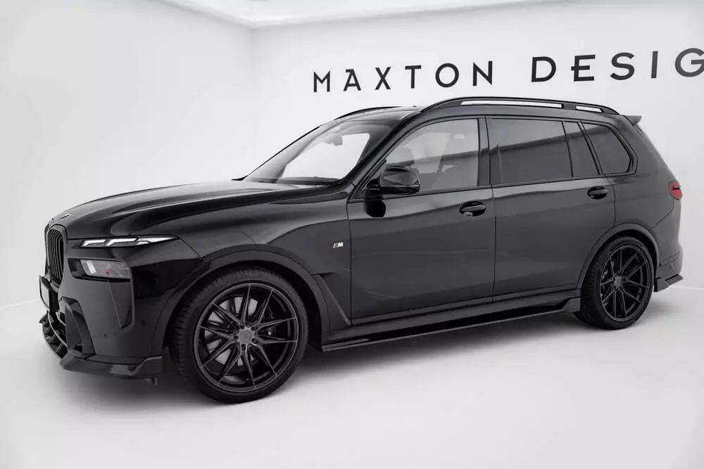 Set Of Prepreg Carbon Splitters V.1 Bmw X7 M-pack G07 Facelift