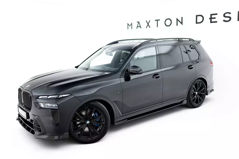 Set Of Prepreg Carbon Splitters V.2 Bmw X7 M-pack G07 Facelift