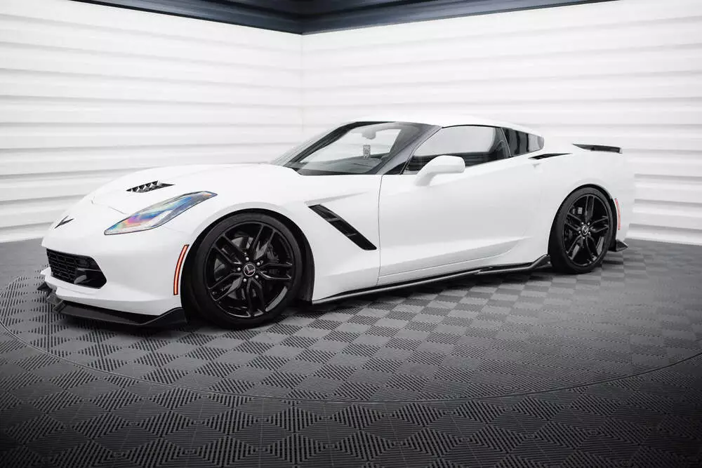 Set Of Splitters Chevrolet Corvette Stingray C7