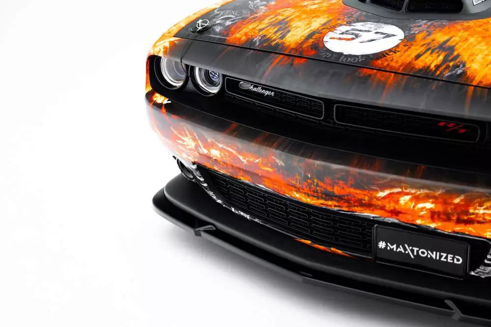 Set Of Splitters Dodge Challenger Gt Mk3 Facelift - Image 6