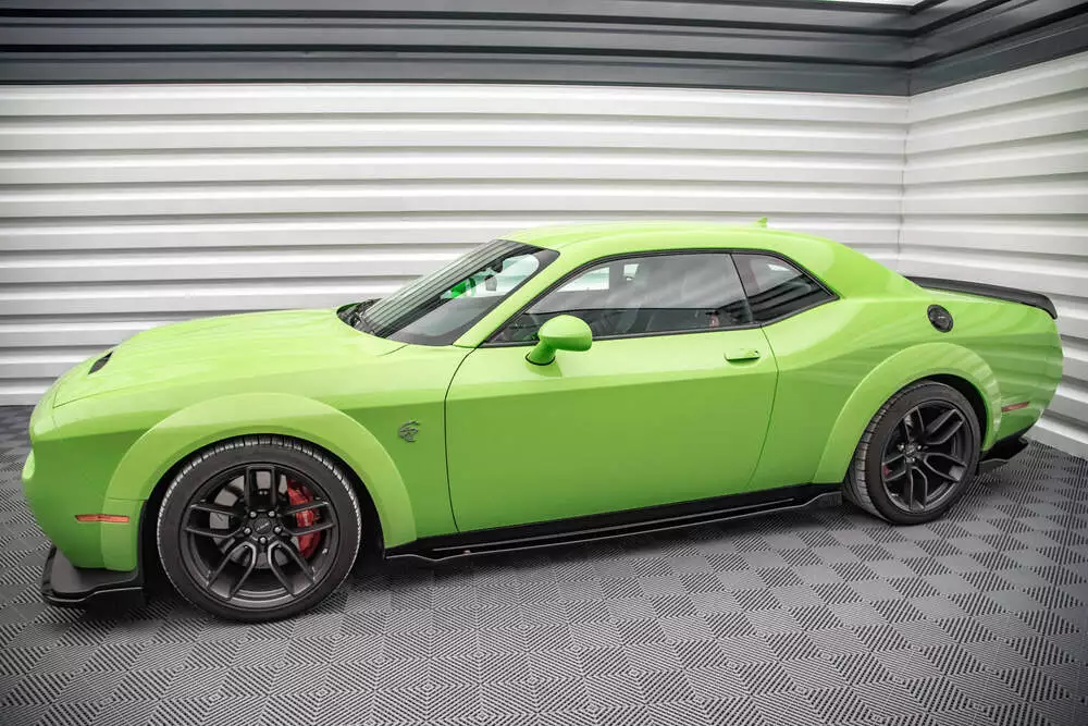 Set Of Splitters Dodge Challenger Srt Hellcat Widebody Mk3 - Image 6