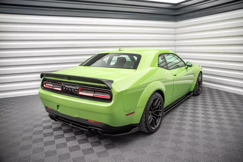 Set Of Splitters Dodge Challenger Srt Hellcat Widebody Mk3 - Image 9