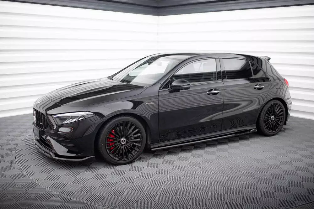 Set Of Splitters Mercedes-amg A35 Hatchback W177 Facelift