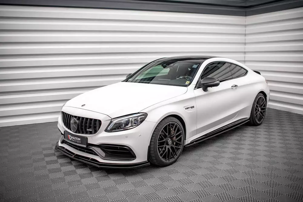 Set Of Splitters Mercedes-amg C 63 Coupe Amg Aero Pack C205 Facelift