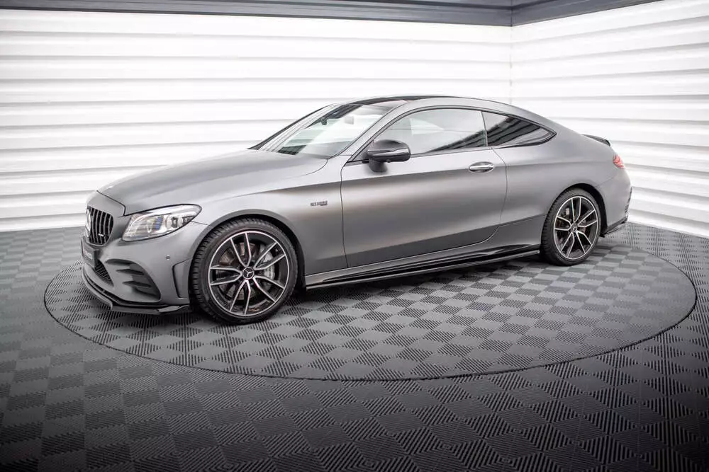 Set Of Splitters Mercedes-amg C43 Coupe C205 Facelift