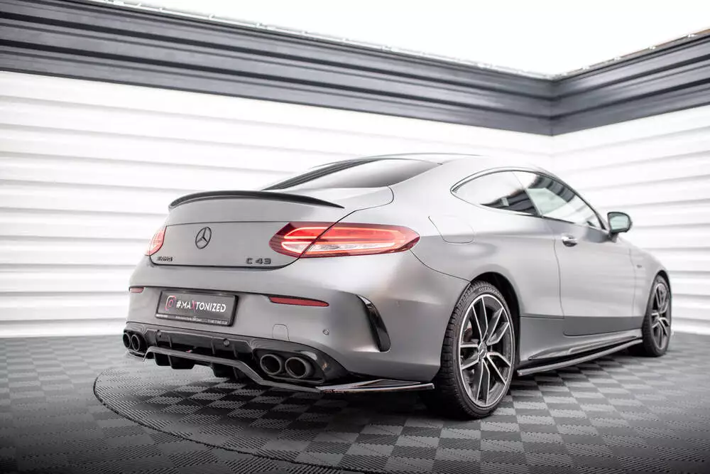 Set Of Splitters Mercedes-amg C43 Coupe C205 Facelift - Image 10