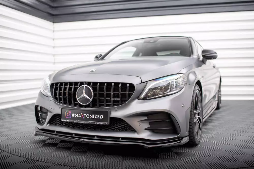 Set Of Splitters Mercedes-amg C43 Coupe C205 Facelift - Image 4