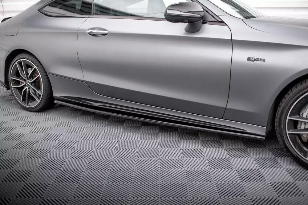 Set Of Splitters Mercedes-amg C43 Coupe C205 Facelift - Image 6