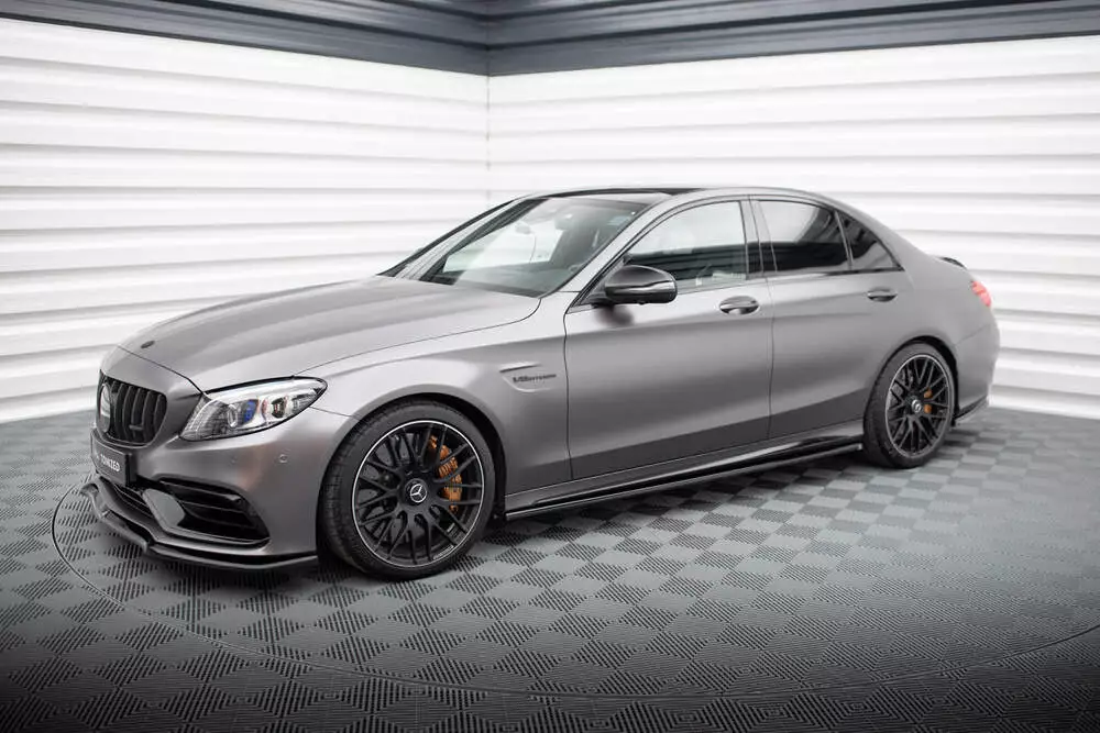 Set Of Splitters Mercedes-amg C63 Sedan / Estate W205 Facelift