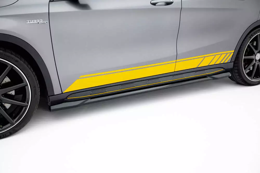 Set Of Splitters Mercedes-benz Gla 45 Amg Off-roader X156 - Image 5