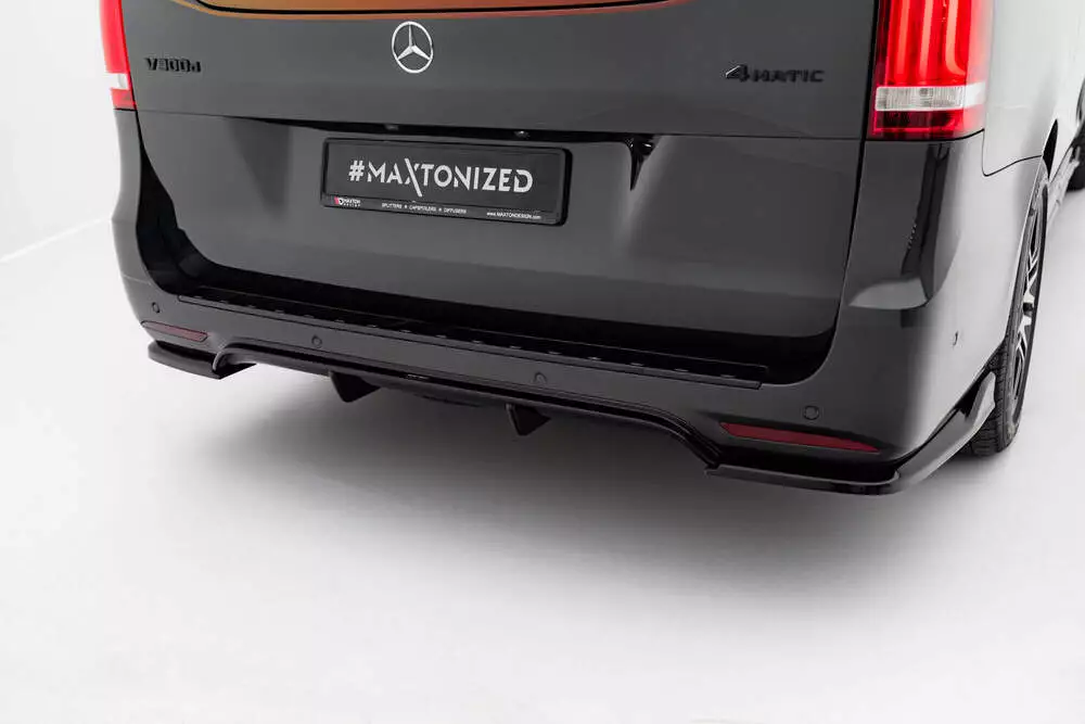 Set Of Splitters Mercedes-benz V-class Long Amg-line W447 Facelift - Image 12
