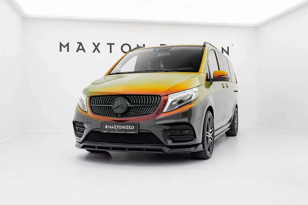 Set Of Splitters Mercedes-benz V-class Long Amg-line W447 Facelift - Image 3