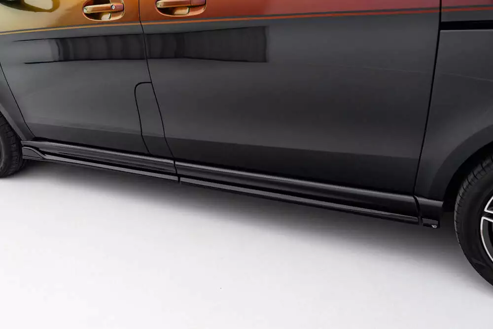 Set Of Splitters Mercedes-benz V-class Long Amg-line W447 Facelift - Image 6